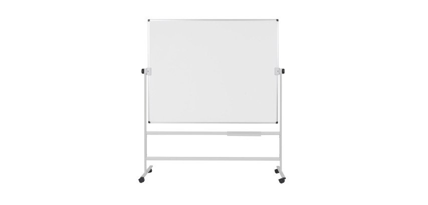 Whiteboard doppelseitig drehbar Maya 120 x 120 cm Bi-Office