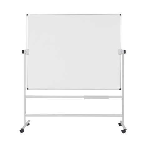Tableau Pivotant 120 x 90 cm, double face non magnétique, Maya Bi-Office