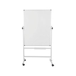 Tableau blanc émaillé pivotant Maya 90 x 120 cm Bi-Office