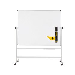 Whiteboard Mayap-emailliert, schwenkbar, 200 x 120 cm, Bi-Office.