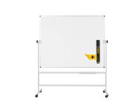 Maya 200 x 120 cm Bi-Office white enamel swivel whiteboard