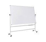 Tableau blanc émaillé pivotant Maya 180 x 120 cm Bi-Office