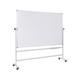 Tableau blanc émaillé pivotant Maya 180 x 120 cm Bi-Office