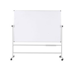 Whiteboard double-sided melamine rotating steel frame 120 x 180 cm Maya Bi-Office