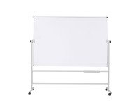 Maya 180 x 120 cm White Lacquered Rotating Board Bi-Office