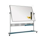 Witbord gelakt draaibaar Evolutio 150 x 120 cm Bi-Office