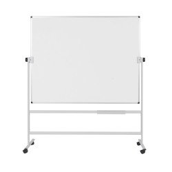 Tableau blanc émaillé pivotant Maya 120 x 120 cm Bi-Office