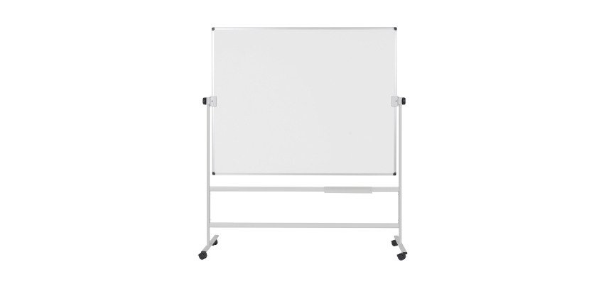 Enamelled whiteboard swivel Maya 120 x 120 cm Bi-Office