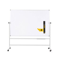 Whiteboard Emaille Maya 180 x 120 cm drehbar Bi-Office