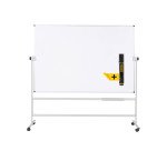 Tableau blanc émaillé pivotant Maya 180 x 120 cm Bi-Office