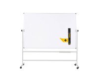 Whiteboard Emaille Maya 180 x 120 cm drehbar Bi-Office