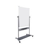 Tableau blanc laqué pivotant Evolutio 92 x 120 cm Bi-Office