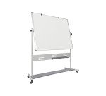 White enamel swivel board Evolution 180 x 120 cm Bi-Office