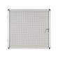 Vitrine intérieure extra plate acier laqué porte battante cadre aluminium Bi-Office Enclore 6 feuilles