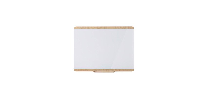 Magnetic glass board Bi-Office Douro - 120 x 90 cm