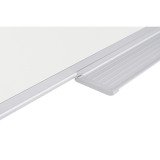 Tableau blanc tryptique acier laqué cadre aluminium 100 x 150 cm Earth Maya Trio Bi-Office