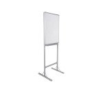White lacquered steel whiteboard with anodized aluminum frame 90 x 60 cm Maya Bi-Office