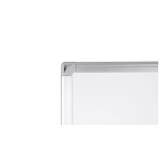 White lacquered steel whiteboard with anodized aluminum frame 90 x 60 cm Maya Bi-Office