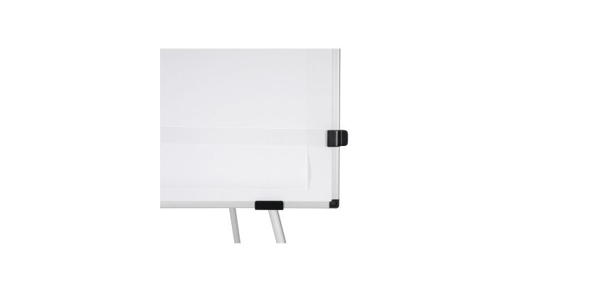 Paperboard -chevalet de conférence mélaminé trépied et bras extensibles Bi-Office Earth Kyoto