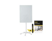 Mobile glass easel Bi-Office Business 70 x 100 cm.