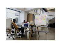 White enamel swivel board Evolution 180 x 120 cm Bi-Office