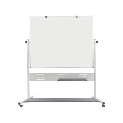 Tableau blanc mobile laqué pivotant Evolution Bi-Office 120 x 90 cm