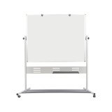 Tableau blanc mobile laqué pivotant Evolution Bi-Office 150 x 120 cm