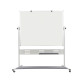 Tableau blanc mobile laqué pivotant Evolution Bi-Office 150 x 120 cm