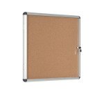 Vitrine d'affichage intérieur fond liège Enclore Bi-Office - 6 feuilles