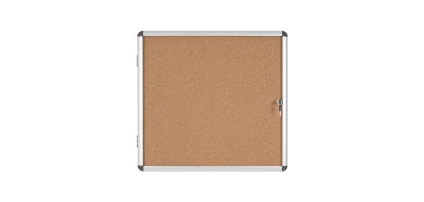 Vitrine d'affichage intérieur fond liège Enclore Bi-Office -6 feuilles