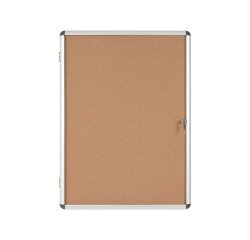 Vitrine d'affichage intérieur fond liège Enclore Bi-Office -9 feuilles