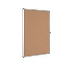 Vitrine d'affichage intérieur fond liege Enclore Bi-Office - 16 feuilles