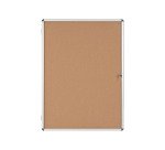 Vitrine d'affichage intérieur fond liege Enclore Bi-Office - 16 feuilles