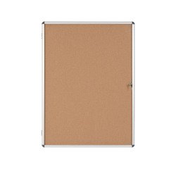 Vitrine d'affichage intérieur fond liege Enclore Bi-Office - 16 feuilles