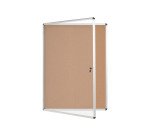 Vitrine d'affichage intérieur fond liege Enclore Bi-Office - 16 feuilles