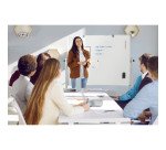 Tableau blanc mobile laqué pivotant Evolution Bi-Office 150 x 120 cm