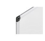 Tableau blanc mobile émaillé pivotant Maya Bi-Office 150 x 120 cm