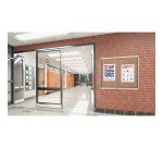 Vitrine d'affichage Intérieur liège Exhibit Bi-Office - 21 feuilles