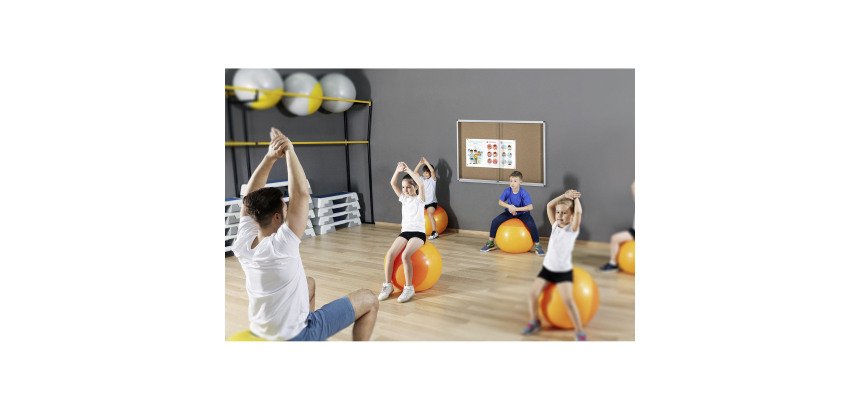 Vitrine d'affichage Intérieur liège Exhibit Bi-Office - 21 feuilles