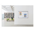 Vitrine d'affichage intérieur Exhibit Bi-Office - 27 feuilles