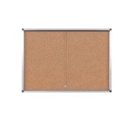 Vitrine d'affichage Intérieur liège Exhibit Bi-Office - 21 feuilles