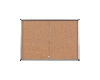 Ausstellungsinnenschaukasten Kork Exhibit Bi-Office - 12 Blätter