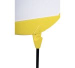 Paperboard - chevalet d'information sur pied fixe forme flèche Bi-Office