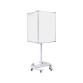 Paperboard- chevalet de conférence mobile rotatif 4 faces Bi-Office
