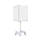 Paperboard- chevalet de conférence mobile rotatif 4 faces Bi-Office