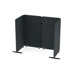 Raumakustische modulare freistehende Sculpo-Trennwand L 160 x H 180 x H 80 cm ARCHYI