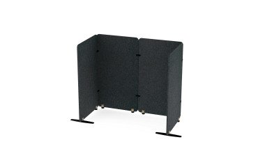 Raumakustische modulare freistehende Sculpo-Trennwand L 160 x H 180 x H 80 cm ARCHYI
