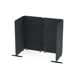Cloison acoustique Sculpo modulaire autoportante  L 160 x H 180 x H 80 cm ARCHYI