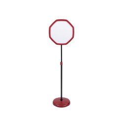 Paperboard - Bi-Office octagonal fixed leg information easel
