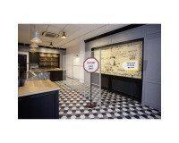 Paperboard - informatiebord met pijlvormige vaste voet Bi-Office